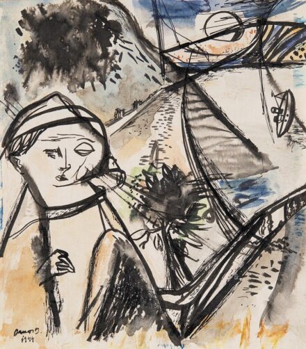 Ámos Imre (1907-1944) Látomás, 1944