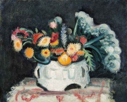 Berény Róbert (1887-1953) Csendélet tavaszi virágokkal, 1920-as évek első fele