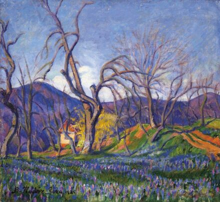 Kádár Géza (1878-1952) Tavasz Nagybányán, 1925