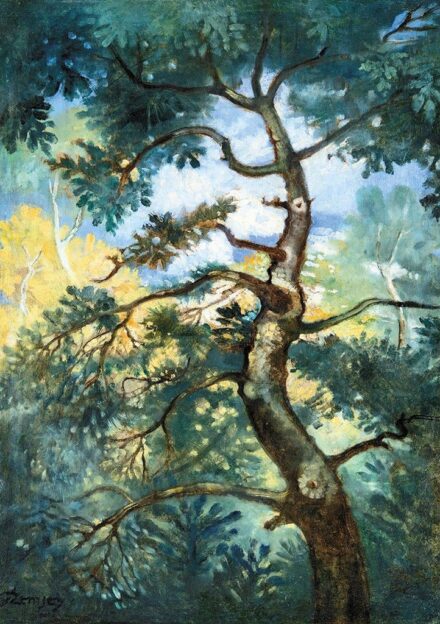 Remsey Jenő (1885-1980) Tavaszi fények