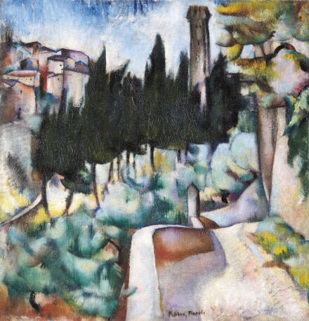Johan Hugó (1890-1951) Fiesole