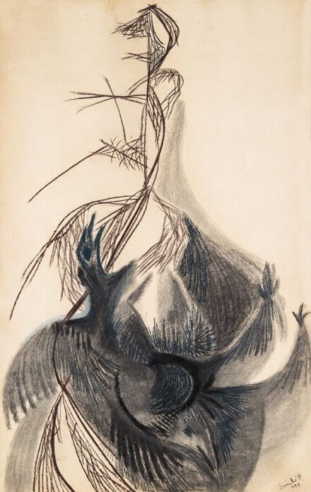 Szántó Piroska (1913-1999) Madárfészek, 1947