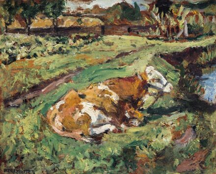 Perlmutter Izsák (1866-1932) Patakpart, 1920
