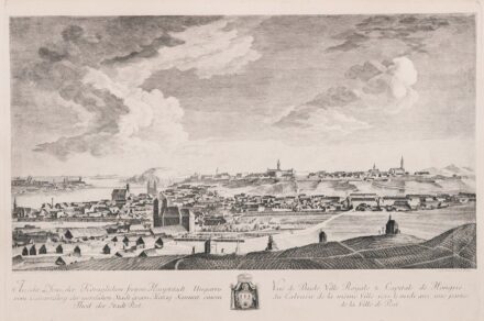 Balzer, Johann (1736-1799): Pest és Buda látképe