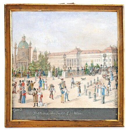 Wigand, Balthasar (1770-1846): A bécsi politechnikum látképe