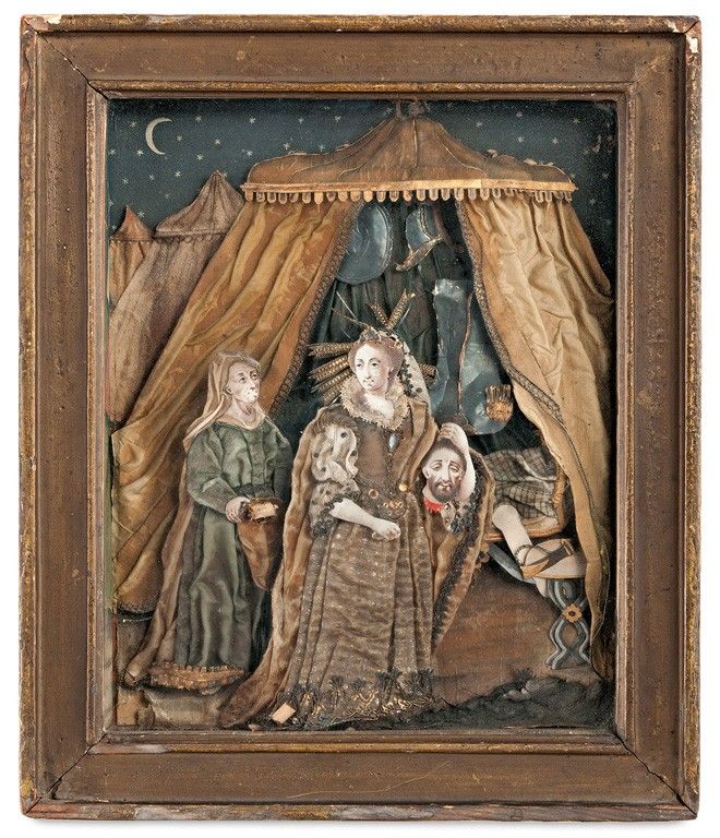 Osztrák művész, 1800 körül: Zárdamunka - Judit és Holofernész