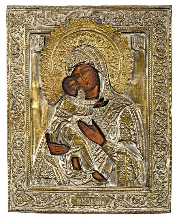 Orosz ikonfestő, 19. sz. vége: Vlagyimiri Istenanya