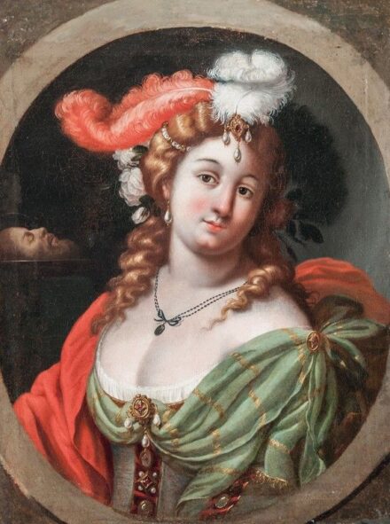 Firenzei festő, 17. sz.: Nő képmása Salome szerepében