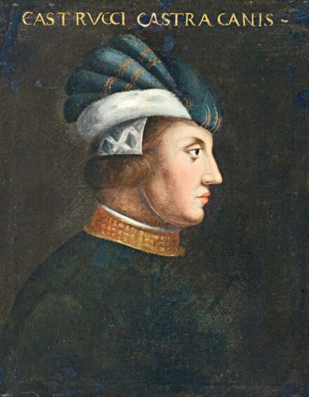 Cristofano dell' Altissimo (1525 k. - 1605) után, 17. sz.: Castrucci Castracanis hadvezér portréja