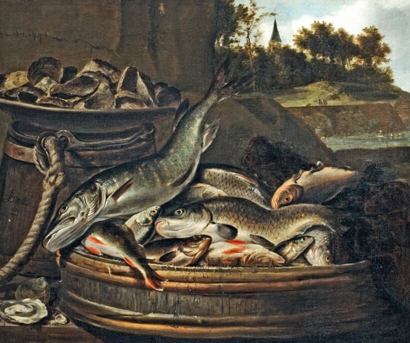 Bondt, Jan de (1600 körül-1600 körül): Halas csendélet, 1651