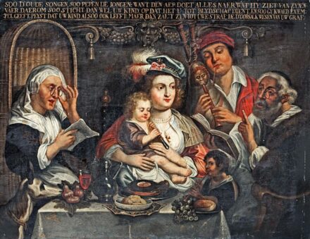 Jordaens, Jacob (Antwerpen, 1593 - Antwerpen, 1678) után, 18. sz.: Muzsikáló társaság