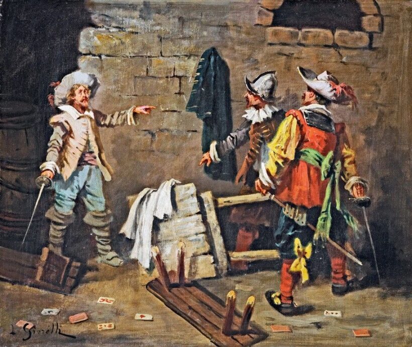 Giorelli, L. jelzéssel, 19. sz. vége: A hamiskártyás