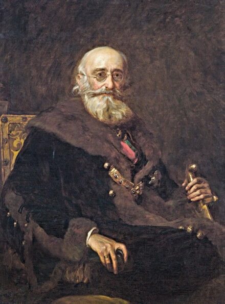 Benczúr Gyula (Nyíregyháza, 1844 - Dolány, 1920) köre: Tisza Kálmán portréja