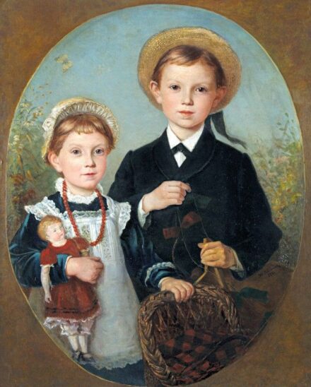 Schwank, Wilhelmina (1844-?): Testvérek, 1881