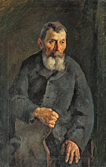 Krusnyák Károly (1889-1960): Férfi portré, 1925