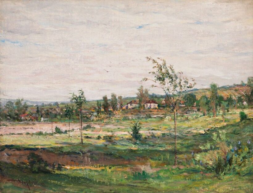 Basch Árpád (1873-1944): Eső után, 1912