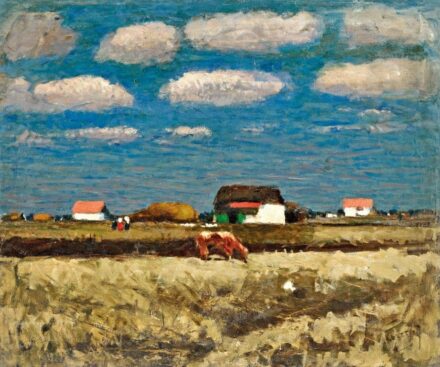 Koszta József (1861-1949): Szentesi táj, 1935 körül