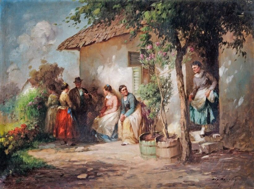 Ács Ágoston (1889-1947): Egy kis tere-fere