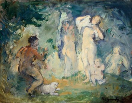 Mattyasovszky Zsolnai László (1885-1935): Fürdőzők