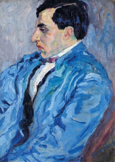 Scheiber Hugó (1873-1950): Férfi portré