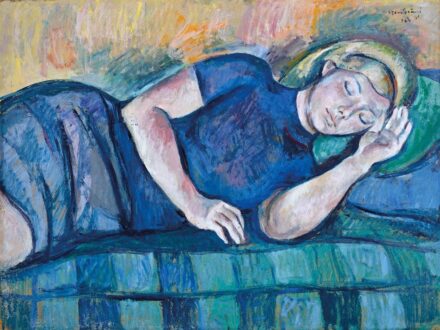 Szentgyörgyi Kornél (1916-2006): Alvó lány, 1964