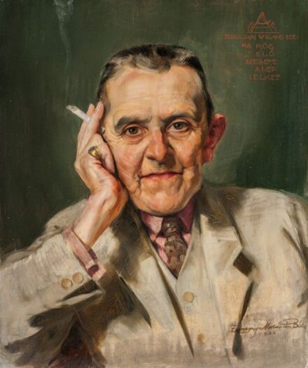 Zombory - Moldován Béla (1885-1967): Toroczkai Wigand Ede portréja, 1932
