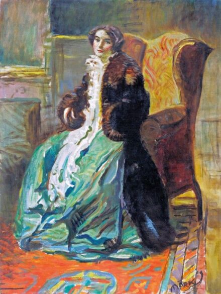 Márk Lajos (1867-1940): Hölgyportré