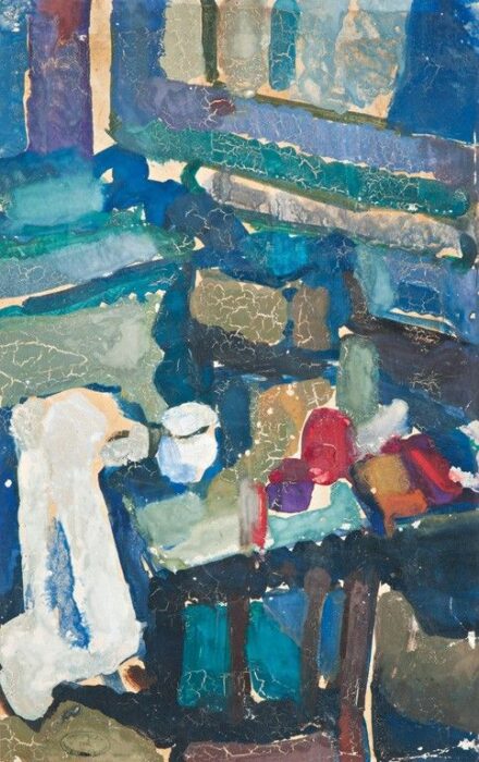 Gruber Béla (1936-1963): Műtermi csendélet