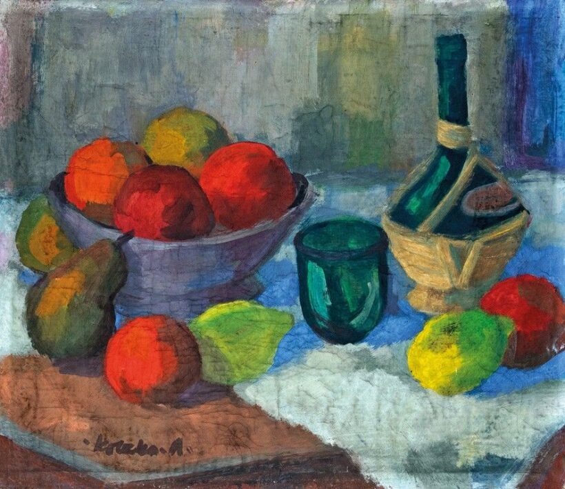 Koczka András (1911-1987): Csendélet almákkal