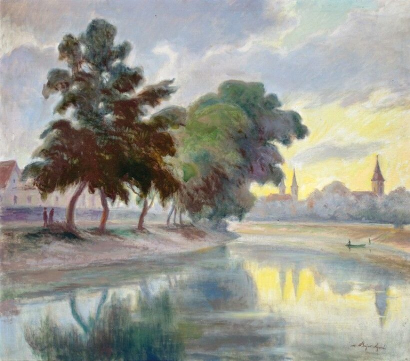 Bajor Ágost (1892-1958): Tiszapart