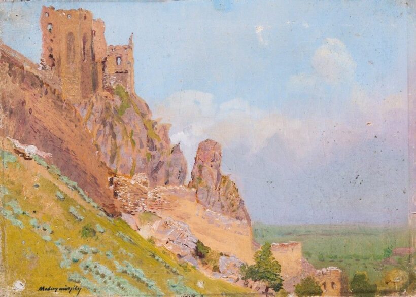 Mednyánszky László báró (1852-1919): Beckói romok, 1890 körül