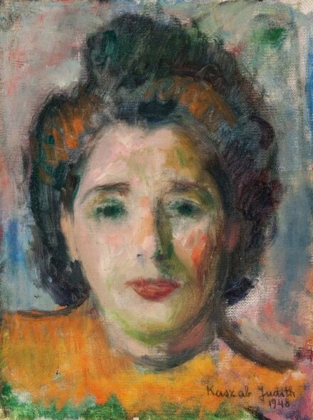 Kaszab Judit (Judy Cassab) (1920-2015): Női portré, 1948