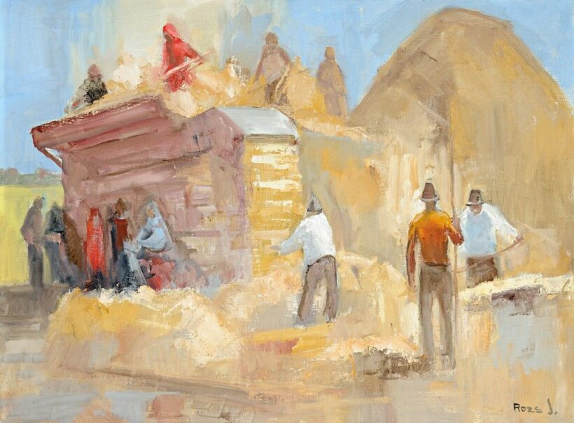 Rozs János (1901-1987): Aratás