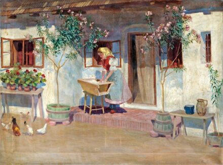 Papp Emil (1884-?): Leánderes udvaron