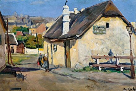 Berkes Antal (1874-1938): Tabáni részlet
