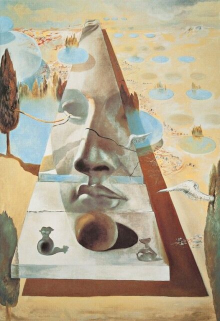 Dalí, Salvador (1904-1989): Az arc jelenése, 1981