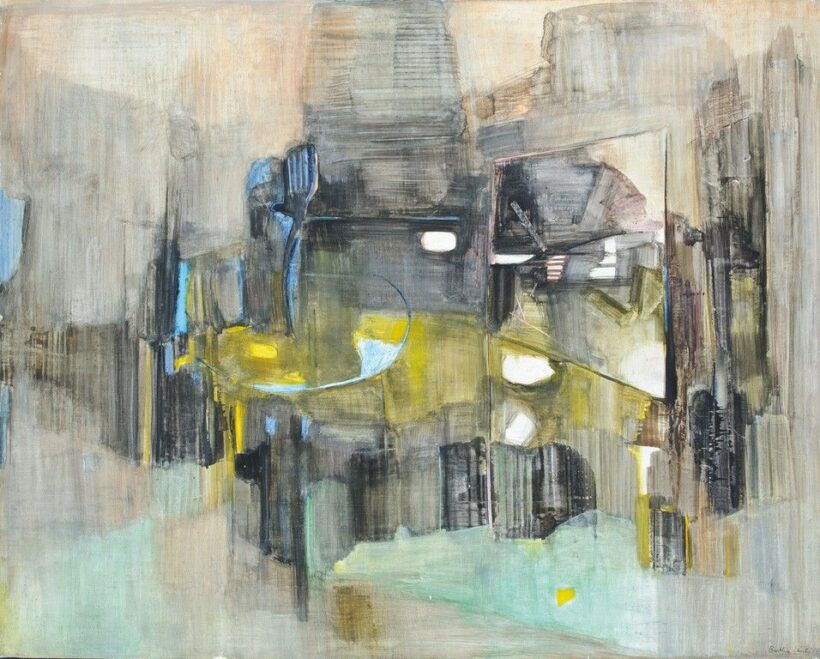 Bartha László (1908-1998): Este a műteremben