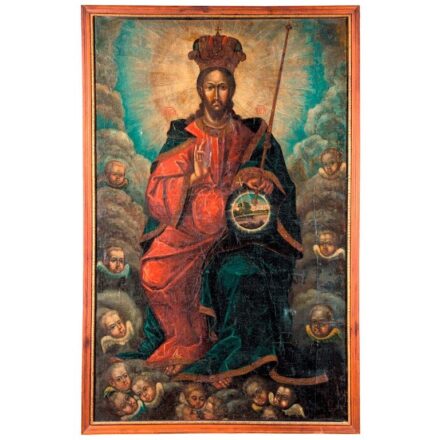 Közép-európai festő, 18. sz.: Salvator Mundi
