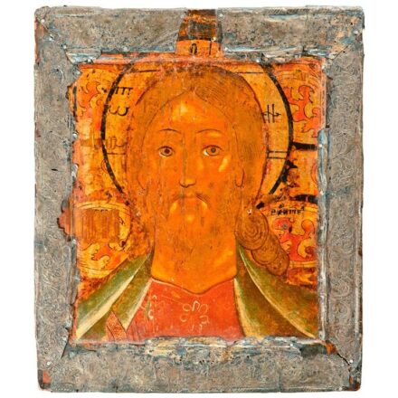 Orosz ikonfestő, 1700 körül: Krisztus Pantokrátor