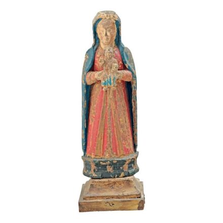 Magyarországi szobrász, 19. sz.: Madonna a gyermek Jézussal