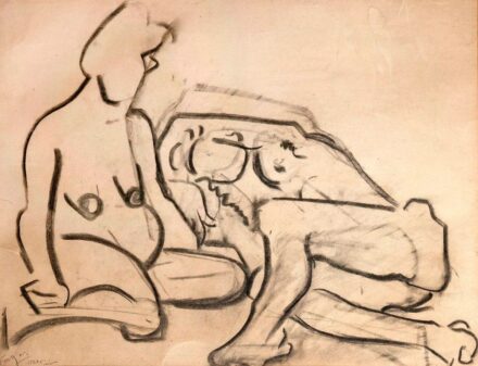 Farkas István (1887-1944): Pihenő aktok, 1930