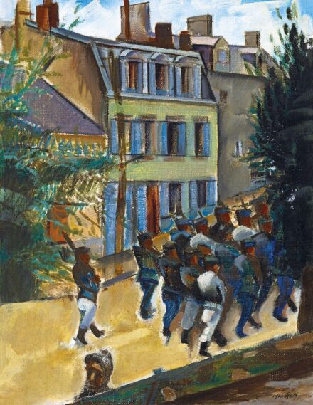 Réth Alfréd:Francia kisváros (Saint Malo), 1916
