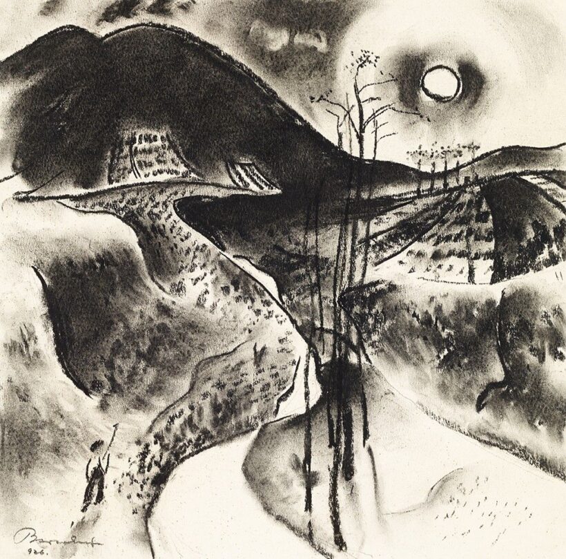 Barzó Endre:A vándor, 1936