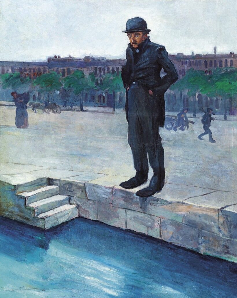 Kóber Leó:Párizs (Szajna-parton), 1910 körül
