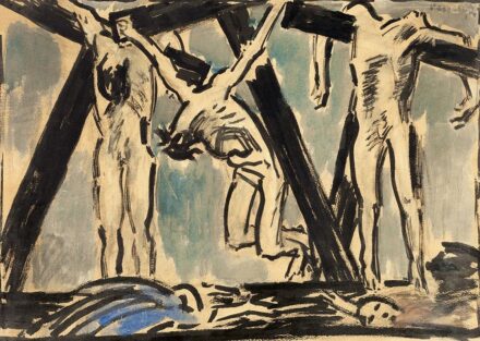 Vaszary János:Golgota, 1920 körül