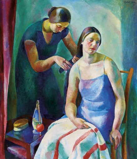 Patkó Károly:Fésülködés (Toilette), 1929