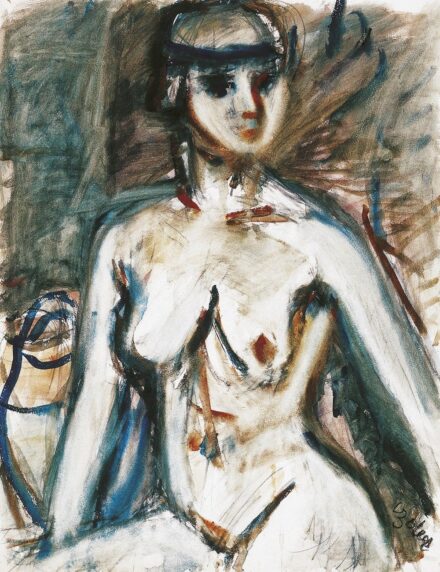 Czóbel Béla:Párizsi modell, 1920-as évek