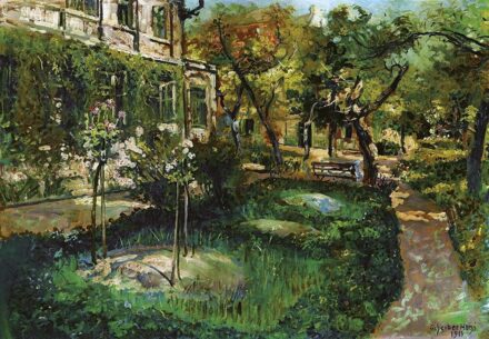 Scheiber Hugó:Park, 1917