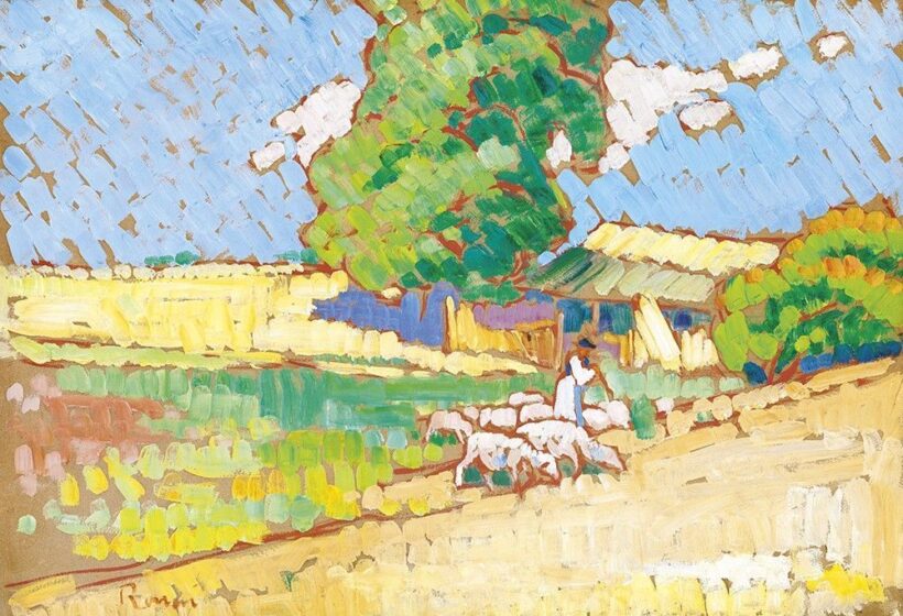 Rippl-Rónai József:Szikrázó napsütésben, 1910-es évek