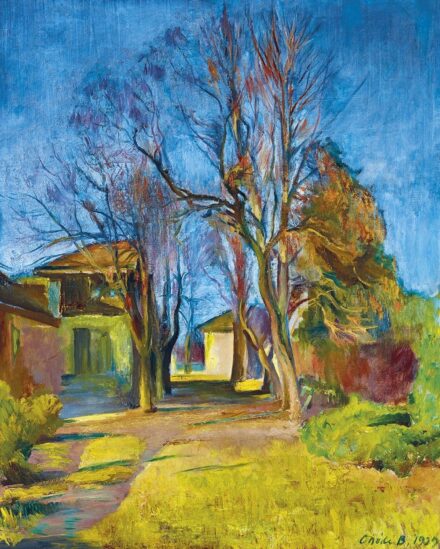 Ónodi Béla:Délutáni fények (Szentendre), 1929